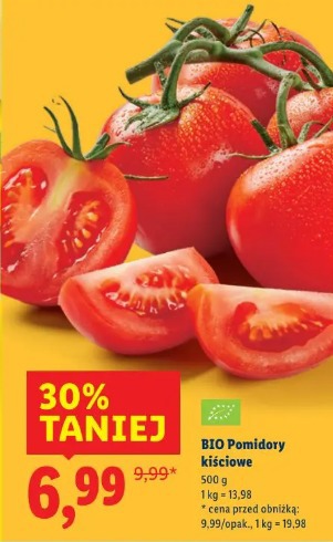 BIO Pomidory kiściowe