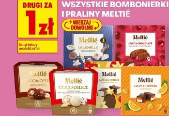 Wszystkie bombonierki i praliny Meltie