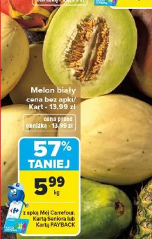 Melon biały