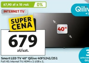 Smart LED TV 40" Qilive 40FS241/251