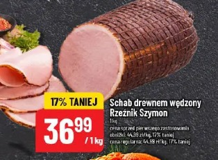 Schab drewnem wędzony Rzeźnik Szymon