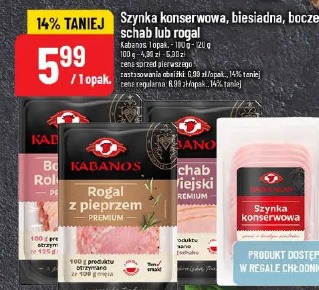 Szynka konserwowa, biesiadna, boczek, schab lub rogal