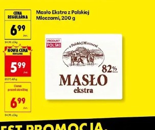 Masło Ekstra z Polskiej Mleczarni