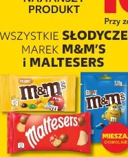 Słodycze marek M&M's i Maltesers