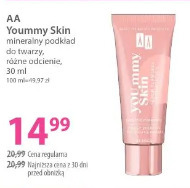 AA Yoummy Skin mineralny podkład do twarzy