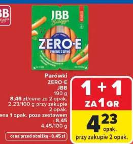 Parówki ZERO-E JBB