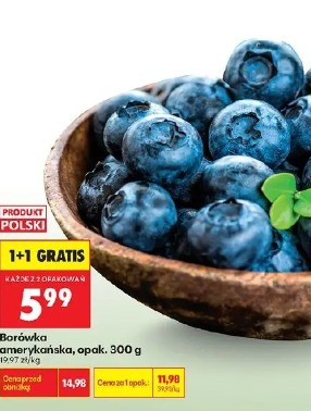 Borówka amerykańska, opak. 300 g