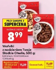 Wafelki z nadzieniem Słodkie Chwile