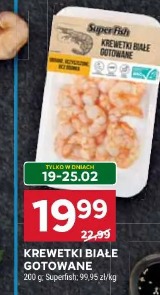 Krewetki białe gotowane Superfish