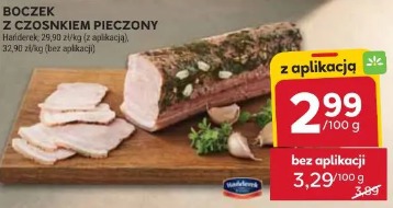 Boczek z czosnkiem pieczony Handerek