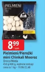 Pielmieni/Pierożki mini Chinkali Mooroz Oreco/Weda