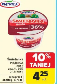 Śmietanka PIĄTNICA