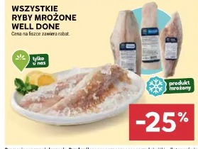 Wszystkie ryby mrożone Well Done