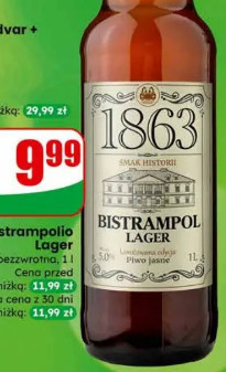 Piwo Bistrampolio Lager