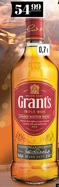 Whisky Grant's Triple Wood
