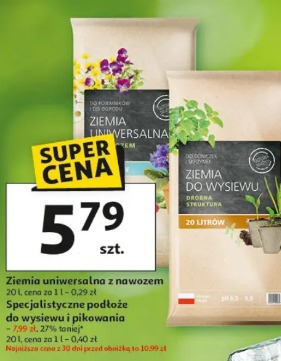 Ziemia uniwersalna z nawozem