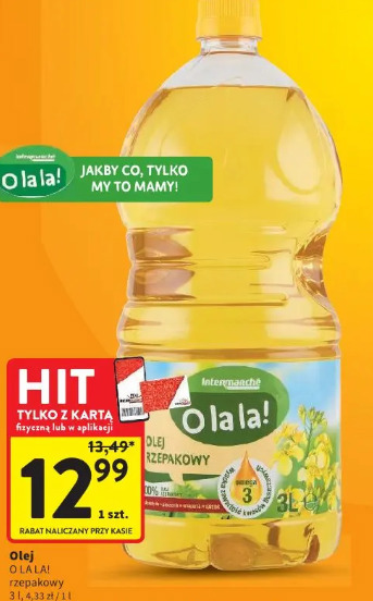 Olej rzepakowy O La La!