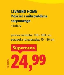 Livarno Home Pościel z mikrowłókna satynowego