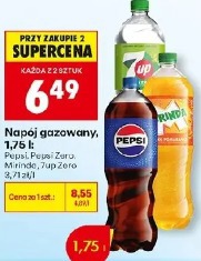 Napój gazowany Pepsi, Pepsi Zero, Mirinda, 7up Zero