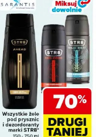 Wszystkie żele pod prysznic i dezodoranty marki STR8