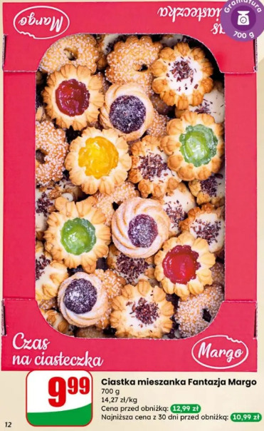 Ciastka mieszanka Fantazja Margo