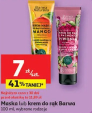 Maska lub krem do rąk Barwa