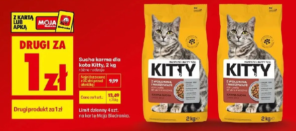 Sucha karma dla kota Kitty