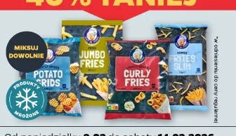 Wszystkie frytki Chef de Pomme