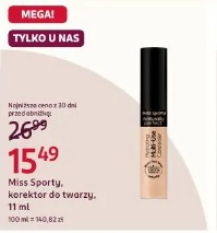 Miss Sporty, korektor do twarzy