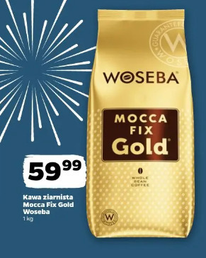 Kawa ziarnista Mocca Fix Gold Woseba