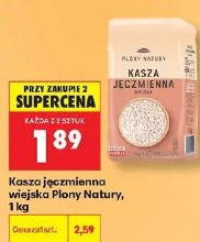 Kasza jęczmienna wiejska Plony Natury