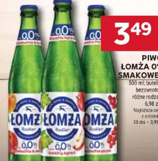 Piwo Łomża 0% smakowe