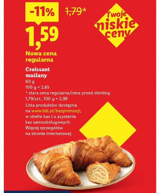Croissant maślany