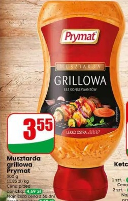 Musztarda grillowa Prymat