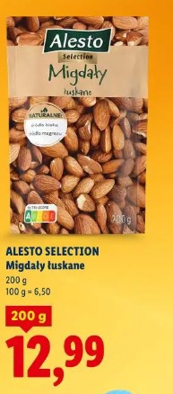 Alesto Selection Migdały łuskane