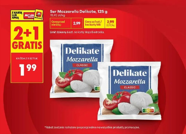 Ser Mozzarella Delikate