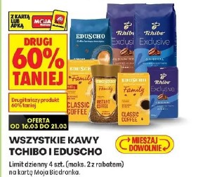 Wszystkie kawy Tchibo i Eduscho