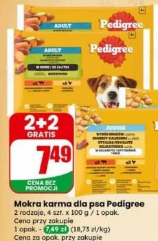 Mokra karma dla psa Pedigree