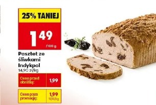 Pasztet ze śliwkami Indykpol