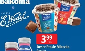 Deser Ptasie Mleczko Bakoma