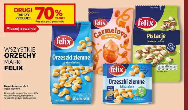 Wszystkie orzechy marki Felix