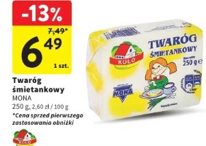 Twaróg śmietankowy Mona