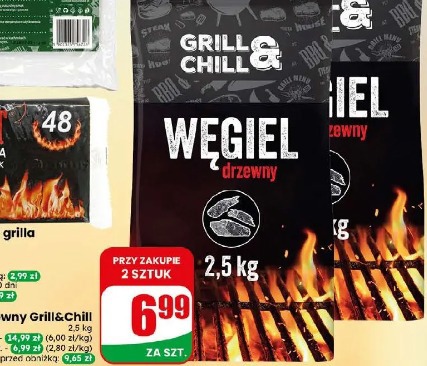 Węgiel drzewny Grill&Chill