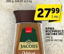 Kawa rozpuszczalna Jacobs Velvet