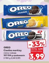 Oreo ciastka markizy