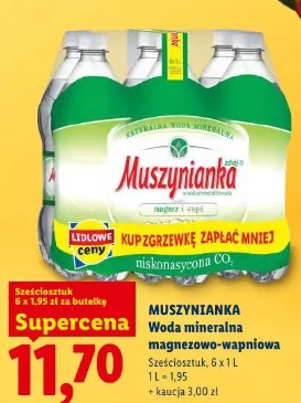 Muszynianka Woda mineralna magnezowo-wapniowa