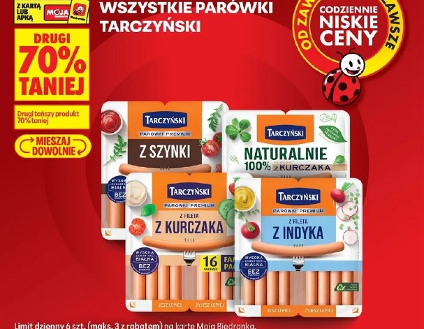 Wszystkie parówki Tarczyński