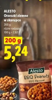 Alesto Orzeszki ziemne w skorupce