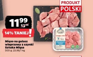Mięso na gulasz wieprzowy z szynki Sztuka Mięsa
