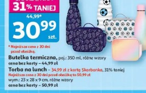 Torba na lunch, różne wzory